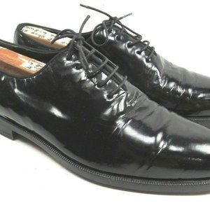 Neiman Marcus Mens Black Oxfords 8.5 M